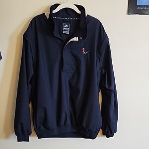 AHEAD AUTHENTIC JACKET, ZIP OFF SLEEVES,HOOK&LOOP PATCH ON UPPER BACK OVER MESH